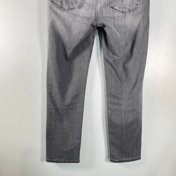 KUT From The Kloth Reese Fab Ab Ankle Straight Leg Jeans Gray Womens Size 4 - Picture 8 of 11